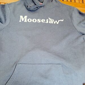 Moosejaw Medium Teal Vintage Hoodie